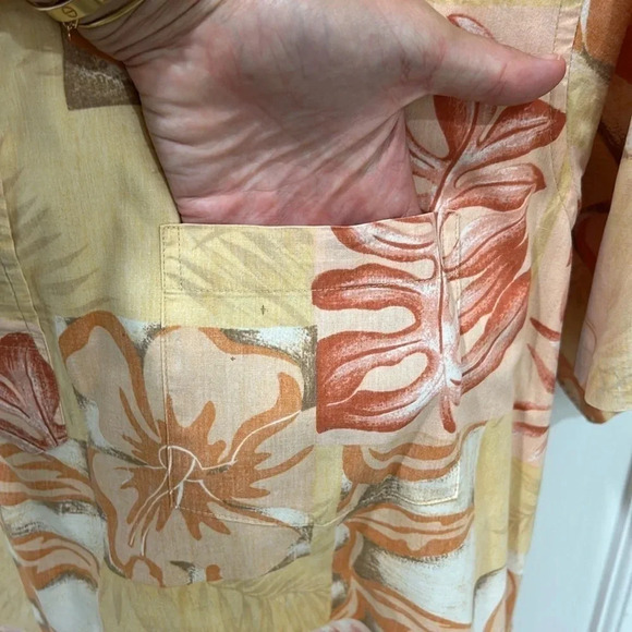 reyn spooner short sleeve men’s popover shirt - Picture 3 of 6